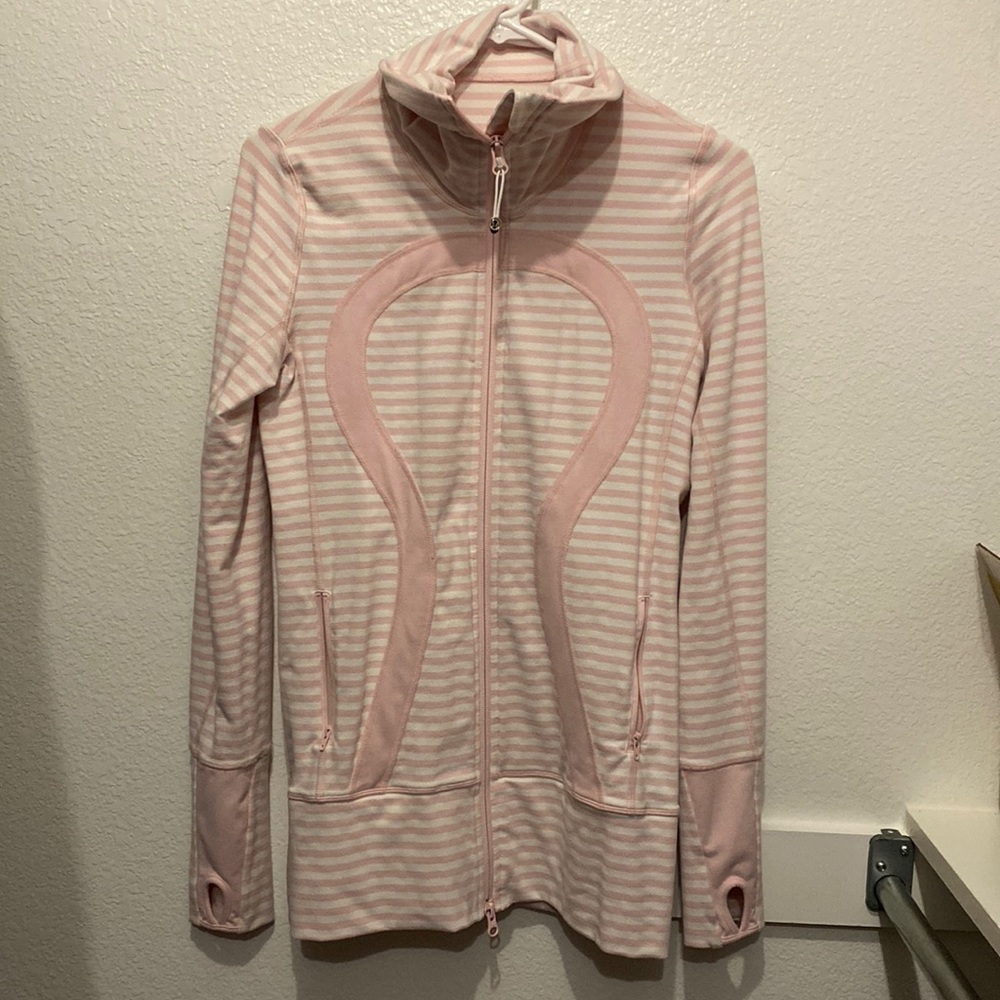 Pink and White Lulu Jacket
